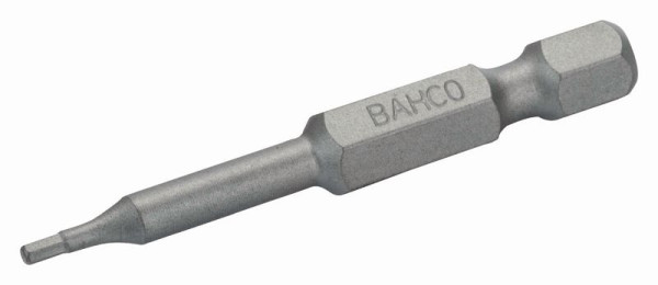Embouts Bahco 1/4", 50 mm, six pans creux, 1/16", paquet de 5, 59S/50H1/16