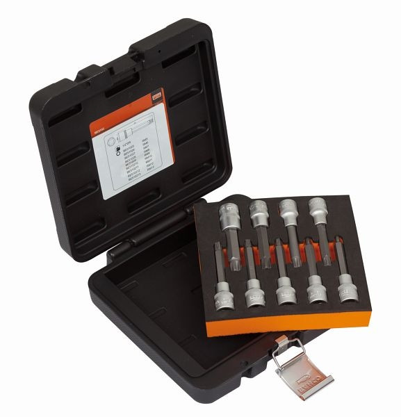 Douille profil Bahco 1/2" RIBE avec embouts pour moteurs, BE5102