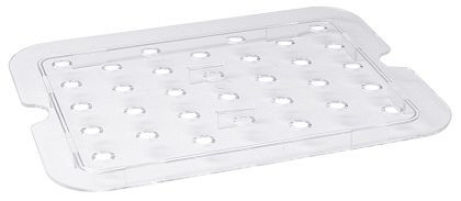 Etagère Contacto GN 1/2, perforée en polycarbonate, 8002/012