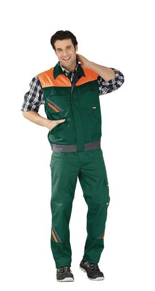 Gilet Planam Visline, vert/orange/ardoise, taille M, 2462048