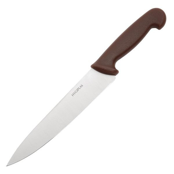 Couteau de chef Hygiplas 21cm marron, C842