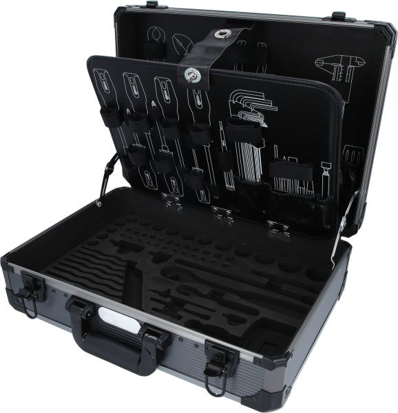 Mallette vide en aluminium KS Tools pour 911.0649, 911.0649-99