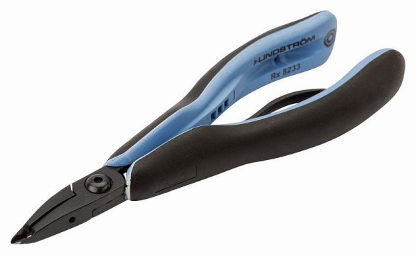 Pince coupante latérale de précision Lindstrom ERGO™, micro pointe 10°, 0,1-0,6 mm, RX8233A