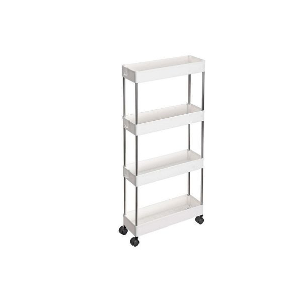 Etagère niche sur roulettes SONGMICS, KSC08WT