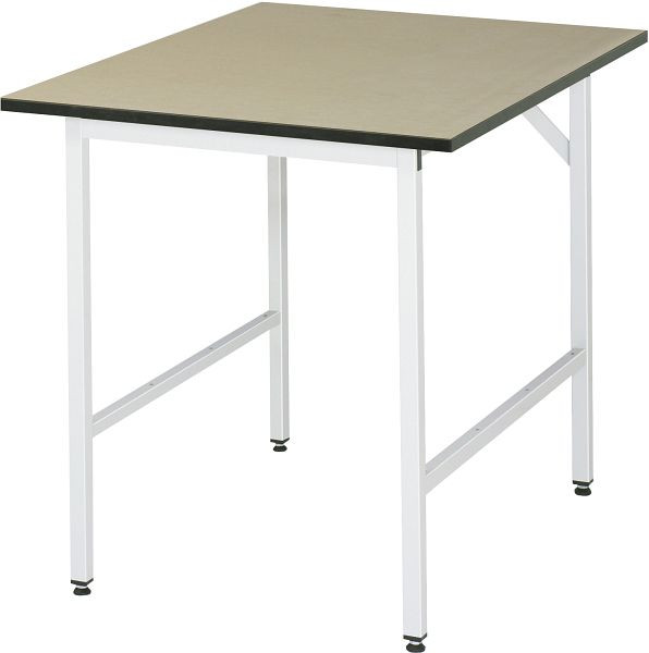 Table de travail série RAU Jerry (3030) - réglable en hauteur, panneau MDF, 750x800-850x1000 mm, 06-500F10-07.12