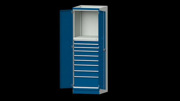 Établis ANKE armoire de base système d'armoire modulaire, série 760 V, modèle 4006, 715 x 720 x 2200 mm, RAL 7035/5010, 631.075