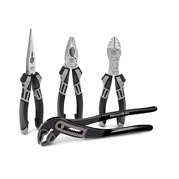 Assortiment de pinces MATADOR, 4 pièces, longueur : 290 mm, 0556 9040