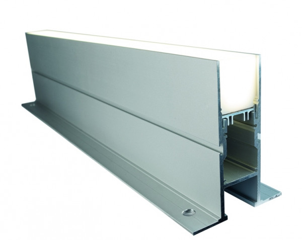 rutec Projekt PU entièrement encapsulé, 24V, 4.8W, IP67, 3000 - 5000K Encastré LED linéaire Kementari - 520 mm, PFC340