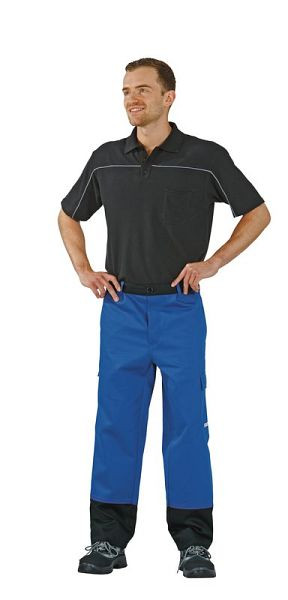 Pantalon Planam Weld Shield, bleu bleuet/noir, taille 64, 5521064