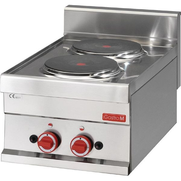 Cuisinière électrique Gastro M 60 / 30PCE, 2 plaques de cuisson, GN017