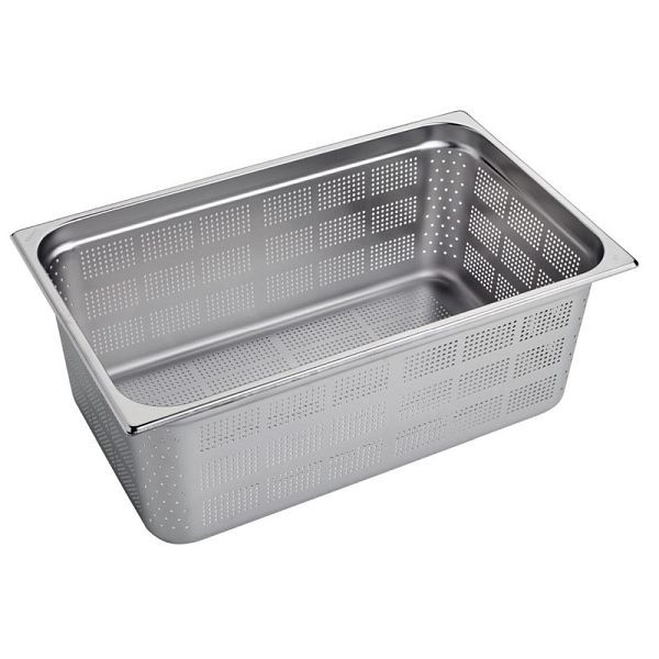 Bac GN Inox Gastro M 200mm GN1 / 1 perforé, GR737