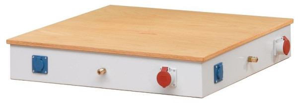 Tour d'énergie ANKE 850 mm; Place établi Groupe; pour le modèle 454 VG; 1 prise Schuko avec couvercle par côté; 1Schnellkupplung; 1CEE avec couvercle, 900.072