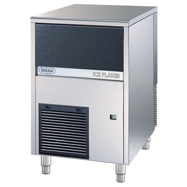 Machine à glaçons Brema, refroidie à l'eau, 90kg/24h, dimensions 500 x 660 x 690 mm (LxPxH), BE2101090
