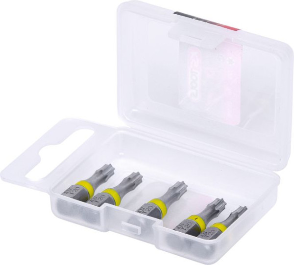 KS Tools Embout TORSIONpower 1/4" Torx, 25 mm, T20, paquet de 5, 918.3516
