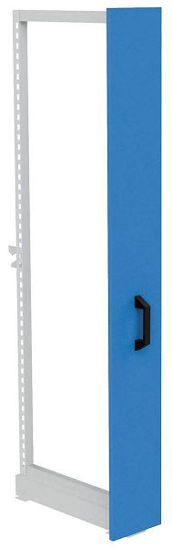 Coulisses verticales Bedrunka+Hirth avec fermeture amortie, extension totale 100%, dimensions en mm (LxPxH) : 245 x 692 x 905, SRVZ250/100