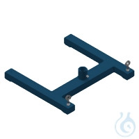 Base de trépied JUCHHEIM pour tubes de trépied Ø 34 mm, largeur 500 mm, revêtement par poudre, 32200.00
