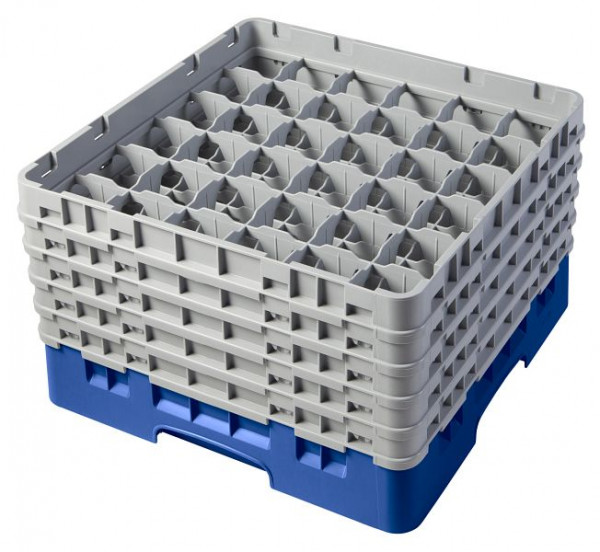Panier de lavage Cambro 36 compartiments Camrack® 25,7 cm bleu, lot de 2, 36S958168