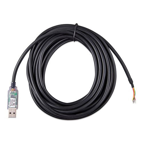 Câble adaptateur Victron Energy RS485 vers USB, 5 m, 8-67-011785, ASS030572050