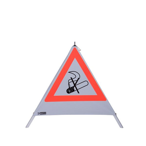Pyramide d'avertissement NESTLE 70cm WAPY 70R, cadre lourd avec mécanisme à ressort, film rétro, cigarette, 19202001
