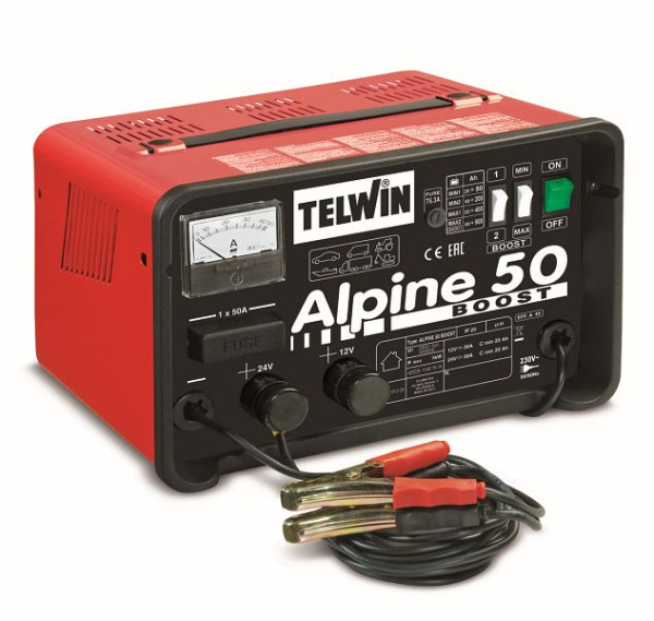 Chargeur de batterie Telwin ALPINE 15, 230V 12-24V, 807544