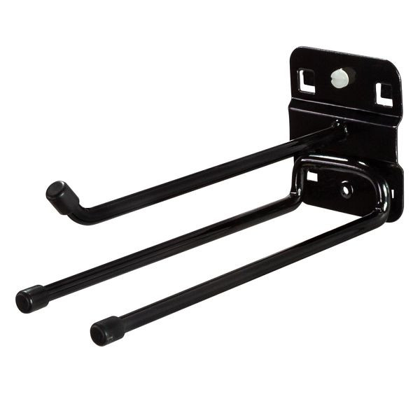 Porte-outils ADB triple 150 mm, extrémité supérieure du crochet coudée à 45°, extrémité inférieure du crochet droite, 73153
