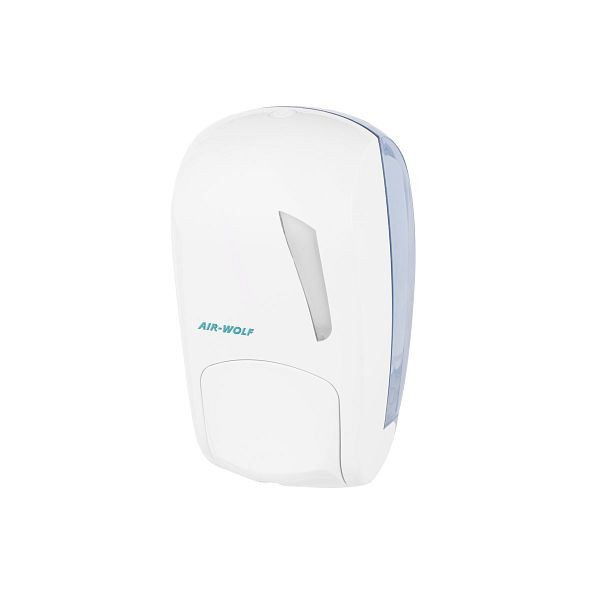 Distributeur de savon Air Wolf, montage mural, blanc, 1 000 ml, plastique ABS, série Beta, 30-100