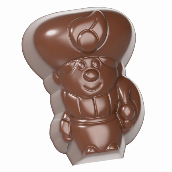 Moule à chocolat Schneider - Pete, 275 x 135 x 24 mm / 34,5 x 25 x 18 mm, 10,5 g, 3 x 8 pièces, 421869
