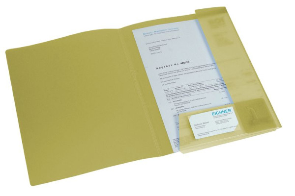 Chemise d'offre Eichner PP, jaune, UE : 25 pièces, 9038-00073