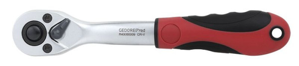 Cliquet réversible GEDORE rouge 2K 1/4" déport 145mm RSW10°, 3300159