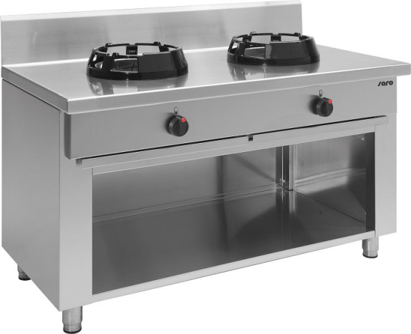 Poêle à gaz saro wok avec base ouverte modèle CC/02, 423-2045