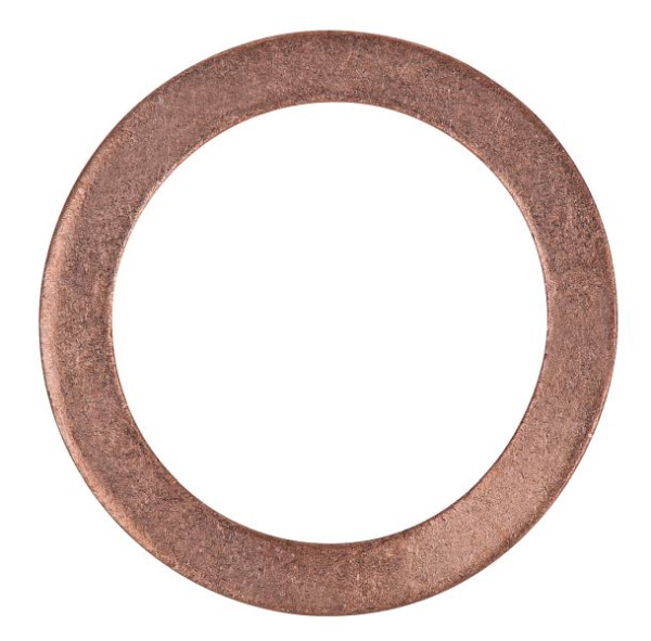 KS Tools bague d'étanchéité, cuivre, diamètre extérieur 26 mm, diamètre intérieur 19 mm, paquet de 25, 430.2507