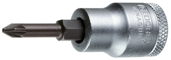 GEDORE embout de tournevis 3/8" Phillips PZ 1, 1640968