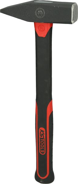 Marteau de mécanicien KS Tools avec manche en fibre de verre, 600g, 142.1403