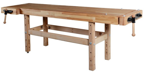 Etabli en bois de pin PROFI II/I, 2650x790x900mm, Profi II/I 2500/19
