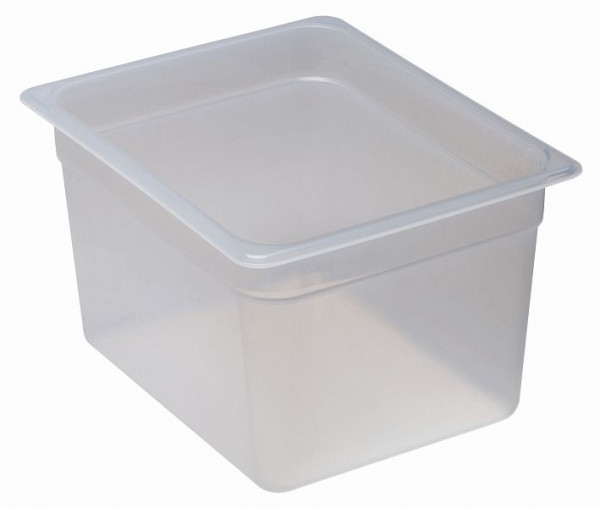 Conteneur GN Cambro 1 / 2-200 mm en polypropylène translucide, UE: 6 pièces, 28PP190
