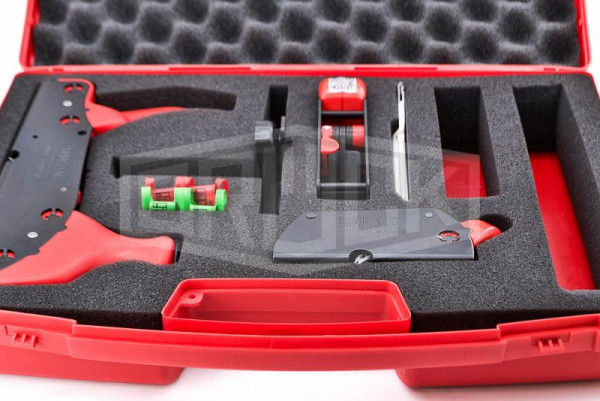 BRÜCK rabotage BRÜCK RALI Monobloc 220M avec 220M; 105 M ; Poche; Attaque; Grattoir, 10 couteaux 48 mm, 10 couteaux 30 mm, 114