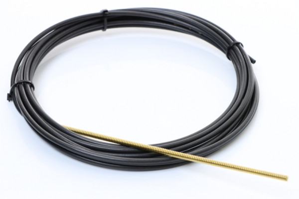 ELMAG noyau carbone PTFE 5,5 m, spécialement pour fil à souder aluminium, acier inoxydable et Mig Ø 0,6 - 0,8 mm, 54473
