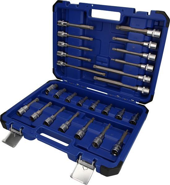 Brilliant Tools Jeu de douilles 1/2", 26 pièces, profil multi-dents, XZN, BT022026