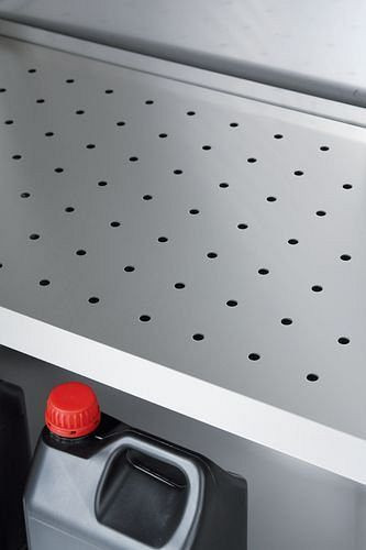 Insert perforé DENIOS pour armoire chimique Inox W-103.4 / W-104.4, 201-315