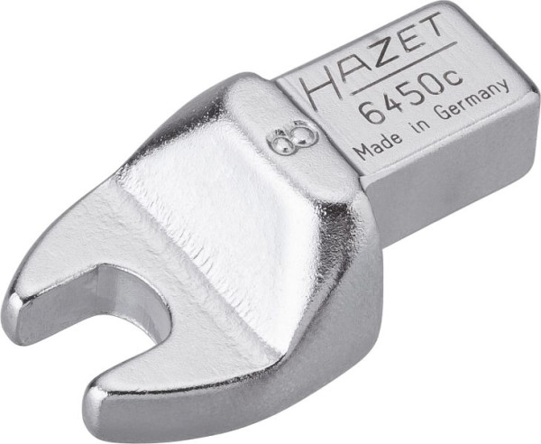Clé à fourche insérable Hazet, carré insérable 9 x 12 mm, profil hexagonal extérieur, 8 mm, 6450C-8