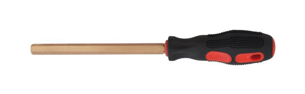 KS Tools Tournevis BRONZEplus, à six pans creux, droit 3x100mm, 963.1068