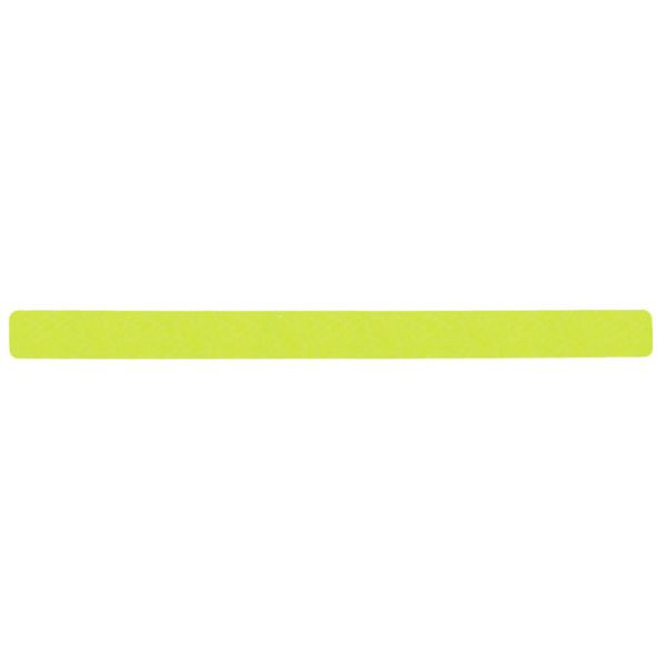 revêtement antidérapant m2, couleur de signalisation jaune, bandes individuelles 50x650mm, UE : 10 pièces, M1HV100503