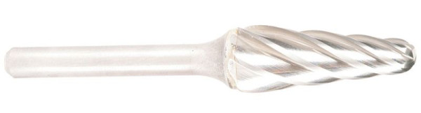 Fraise carbure Projahn forme L cône rond 14°, conique d1 12,7 mm, diamètre de tige 6,0 mm, coupe rapide, 701236127