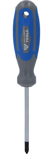 Tournevis Brilliant Tools Phillips, PH1, BT032803