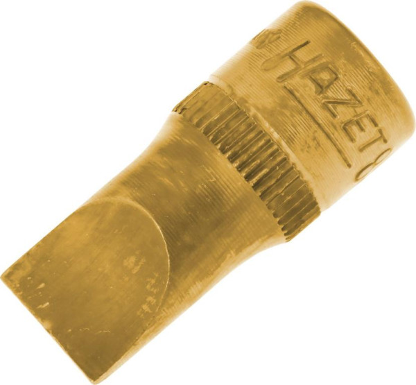 Douille tournevis Hazet, carré creux 6,3 mm (1/4 pouce), profil fendu, 1,6 x 10 mm, 8503-1.6X10
