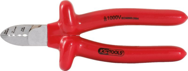 KS Tools Pince coupante latérale pour électricien 1000 V, 175 mm, 117.1281