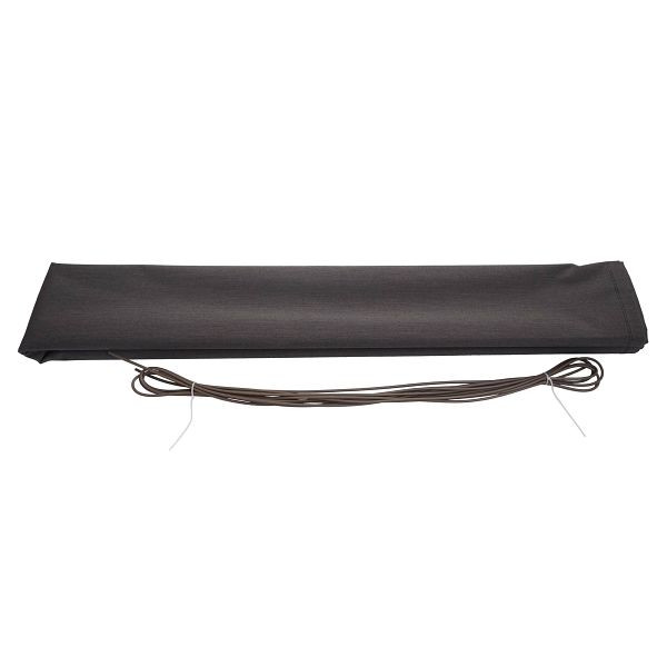 Housse de rechange Mendler pour auvent HWC-H27, housse de remplacement de cassette complète protection solaire 6x3m, polyester anthracite, 76553