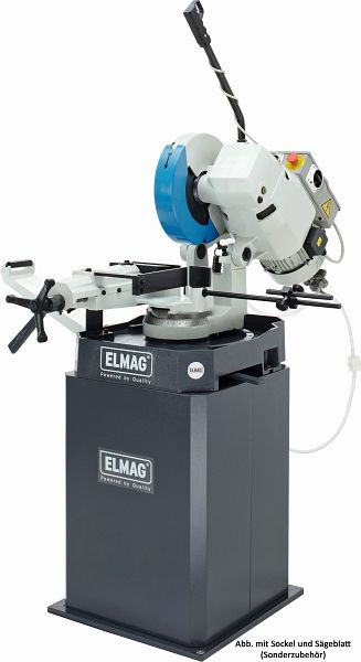 Scie circulaire à métaux ELMAG, MKS 350 PROFI-L, 20/40 tr/min, 78036