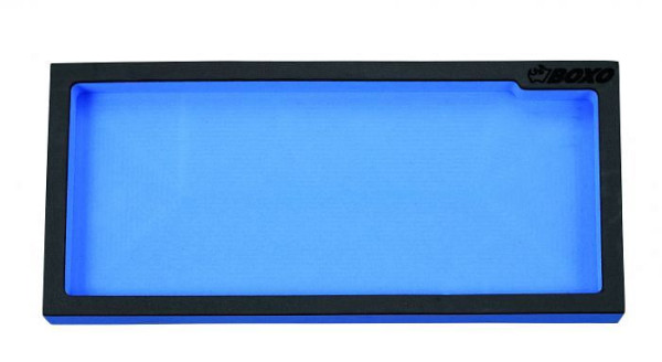 Plateau en mousse vide Boxo avec 1 compartiment, UE : 10 pièces, BX000-1