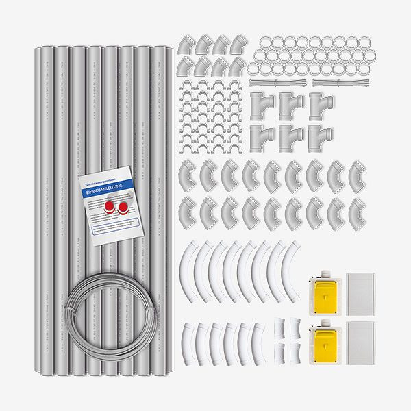 HKW RETRAFLEX - kit d'installation pour 2 prises d'aspiration, 30270